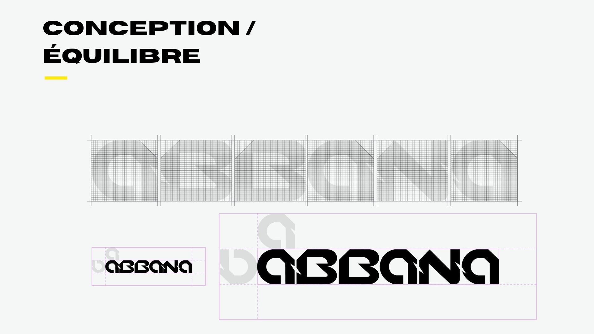 Abbana - Typographie